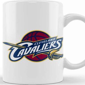Baskı Dükkanı KB8479 Cleveland Cavaliers Porselen Kupa Bardak