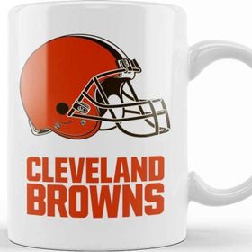 Baskı Dükkanı KB8481 Cleveland Browns Porselen Kupa Bardak