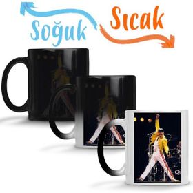 Baskı Dükkanı KB8505 Freddie Mercury Porselen Kupa Bardak