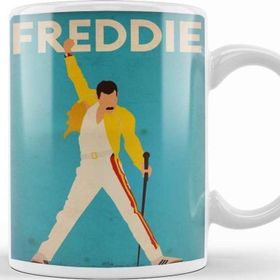 Baskı Dükkanı KB8505 Freddie Mercury Porselen Kupa Bardak