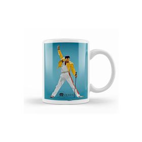 Baskı Dükkanı KB8506 Freddie Mercury 01 Porselen Kupa Bardak