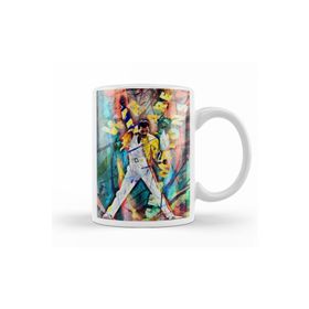 Baskı Dükkanı KB8514 Freddie Mercury Porselen Kupa Bardak