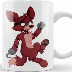 Baskı Dükkanı KB8524 Foxy The Pirate Porselen Kupa Bardak