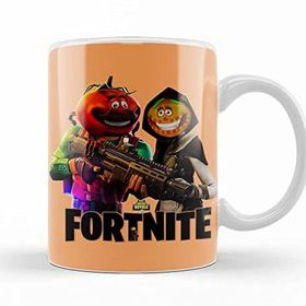 Baskı Dükkanı KB8525 Fortnite Tomatohead Porselen Kupa Bardak