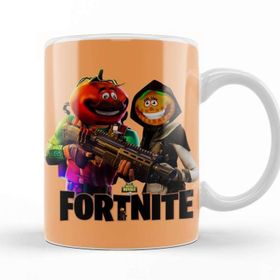 Baskı Dükkanı KB8525 Fortnite Tomatohead Porselen Kupa Bardak