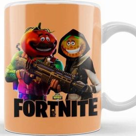 Baskı Dükkanı KB8525 Fortnite Tomatohead Porselen Kupa Bardak