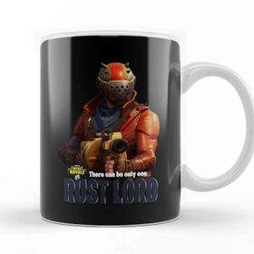 Baskı Dükkanı KB8528 Fortnite Rust Lord Porselen Kupa Bardak