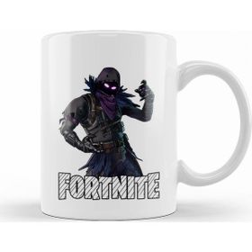 Baskı Dükkanı KB8530 Fortnite Raven Skin Porselen Kupa Bardak
