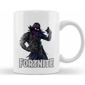 Baskı Dükkanı KB8530 Fortnite Raven Skin Porselen Kupa Bardak