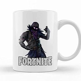 Baskı Dükkanı KB8530 Fortnite Raven Skin Porselen Kupa Bardak