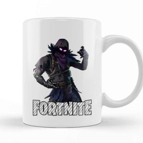 Baskı Dükkanı KB8530 Fortnite Raven Skin Porselen Kupa Bardak