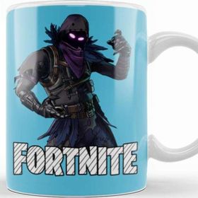 Baskı Dükkanı KB8530 Fortnite Raven Skin Porselen Kupa Bardak