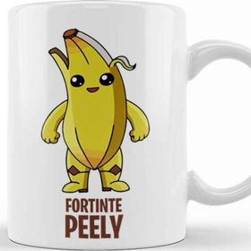 Baskı Dükkanı KB8533 Fortnite Peely Porselen Kupa Bardak