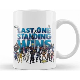 Baskı Dükkanı KB8539 Fortnite Last One Standing Porselen Kupa Bardak