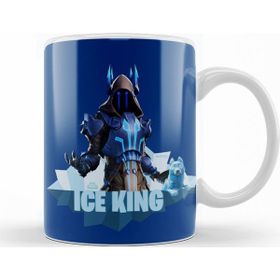 Baskı Dükkanı KB8543 Fortnite Iceking Porselen Kupa Bardak