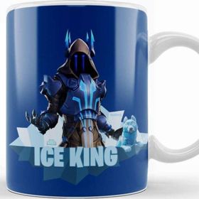 Baskı Dükkanı KB8543 Fortnite Iceking Porselen Kupa Bardak