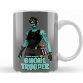 Baskı Dükkanı KB8547 Fortnite Ghoul Trooper Porselen Kupa Bardak