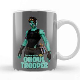 Baskı Dükkanı KB8547 Fortnite Ghoul Trooper Porselen Kupa Bardak