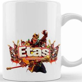 Baskı Dükkanı KB8549 Fortnite Etas Porselen Kupa Bardak