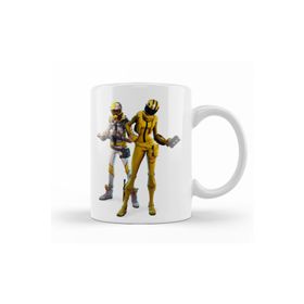 Baskı Dükkanı KB8560 Fortnite Battle Royale Motorcycle Porselen Kupa Bardak