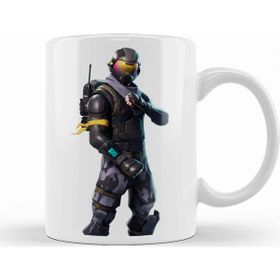 Baskı Dükkanı KB8564 Fortnite Battle Royale Golden Eye Porselen Kupa Bardak