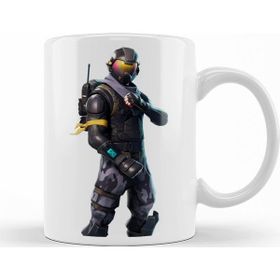 Baskı Dükkanı KB8564 Fortnite Battle Royale Golden Eye Porselen Kupa Bardak