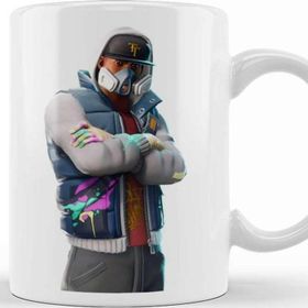 Baskı Dükkanı KB8569 Fortnite Battle Royale 0 Porselen Kupa Bardak