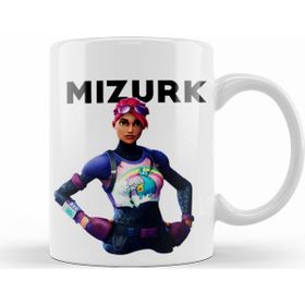Baskı Dükkanı KB8592 Fortnite Mızurk Porselen Kupa Bardak
