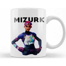 Baskı Dükkanı KB8592 Fortnite Mızurk Porselen Kupa Bardak