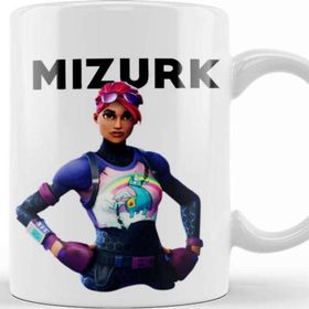 Baskı Dükkanı KB8592 Fortnite Mızurk Porselen Kupa Bardak