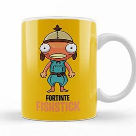 Baskı Dükkanı KB8597 Fortnite Fıshstıck Fortnite Porselen Kupa Bardak