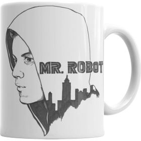 Baskı Dükkanı KB860 Mr Robot Porselen Kupa Bardak