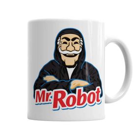 Baskı Dükkanı KB860 Mr Robot Porselen Kupa Bardak