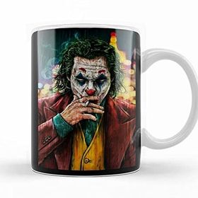 Baskı Dükkanı KB8607 Joker Çiçek Katili Porselen Kupa Bardak