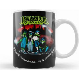 Baskı Dükkanı KB8624 Infectious Grooves Porselen Kupa Bardak