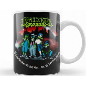 Baskı Dükkanı KB8624 Infectious Grooves Porselen Kupa Bardak