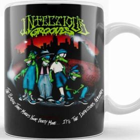 Baskı Dükkanı KB8624 Infectious Grooves Porselen Kupa Bardak