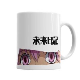 Baskı Dükkanı KB866 Mirai Nikki Future Diary Yuno Gasai Porselen Kupa Bardak