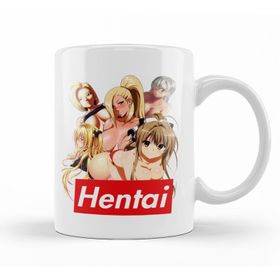 Baskı Dükkanı KB8661 Hentai Porselen Kupa Bardak