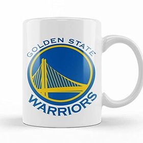 Baskı Dükkanı KB8674 Golden State Warriors Logo Porselen Kupa Bardak