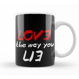 Baskı Dükkanı KB8677 Gift Love The Way You Lie Porselen Kupa Bardak