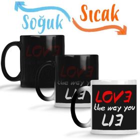Baskı Dükkanı KB8677 Gift Love The Way You Lie Porselen Kupa Bardak