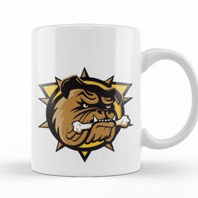 Baskı Dükkanı KB8683 Georgia Bulldogs Pug Porselen Kupa Bardak