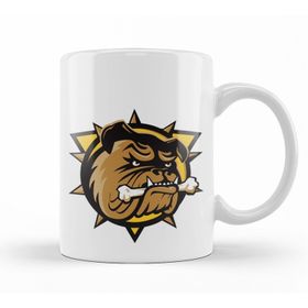 Baskı Dükkanı KB8683 Georgia Bulldogs Pug Porselen Kupa Bardak