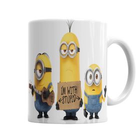 Baskı Dükkanı KB869 Minionss Porselen Kupa Bardak
