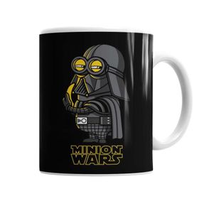 Baskı Dükkanı KB871 Minion Wars Porselen Kupa Bardak