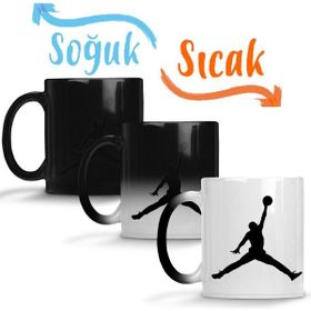 Baskı Dükkanı KB881 Michael Jordan Porselen Kupa Bardak