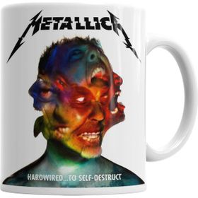 Baskı Dükkanı KB882 Metallica Hardwired Porselen Kupa Bardak