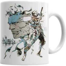 Baskı Dükkanı KB885 Metal Gear Solid 2 Sons Of Liberty Porselen Kupa Bardak