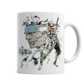 Baskı Dükkanı KB885 Metal Gear Solid 2 Sons Of Liberty Porselen Kupa Bardak